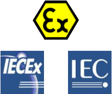 logo of atex iec iecex