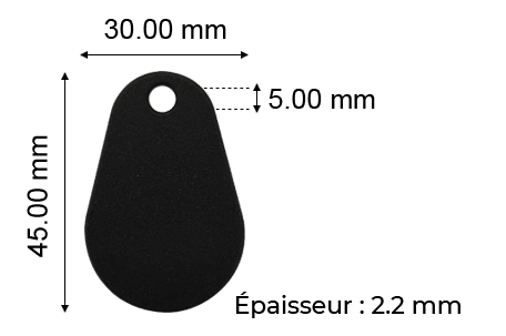 Plans Porte clés prox graphique STid