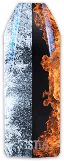 Visuel résistance ARC one - Feu et givre