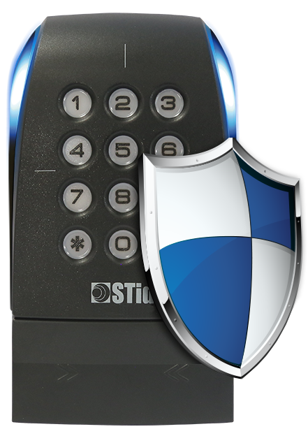 Picture showing the self-protection of the ARCS-J/BT by STid Industry