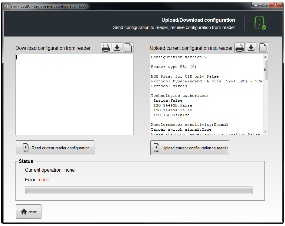 Configuration logiciel STid Segic - étape 7